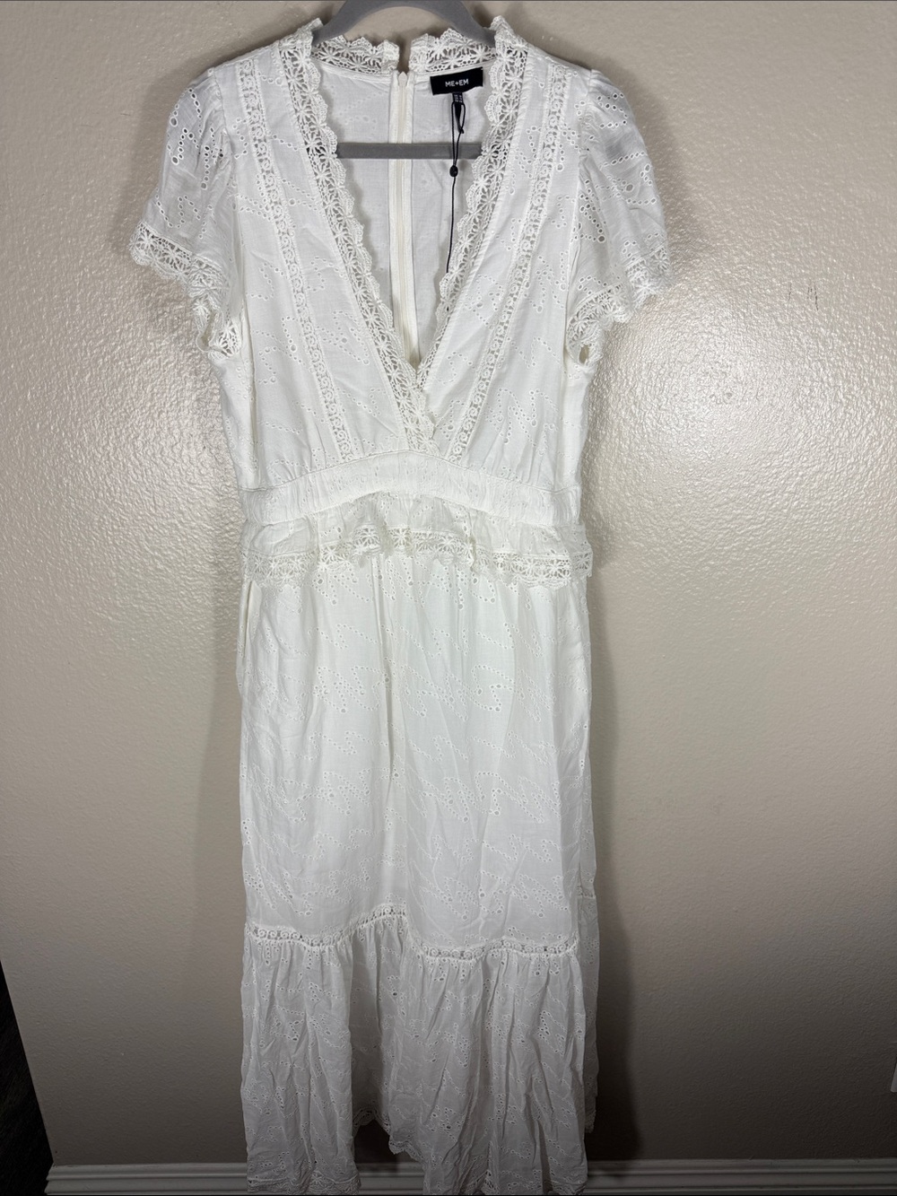ME+EM Broderie Anglaise Maxi Dress - Picture 6 of 11